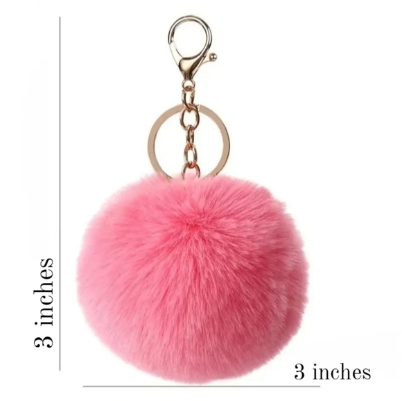 Cute Fashion Faux-Fur Puff Ball - Picture 8 of 8